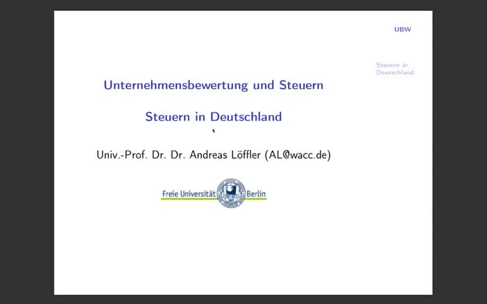 Thumbnail for UBW02: Steuern in Deutschland